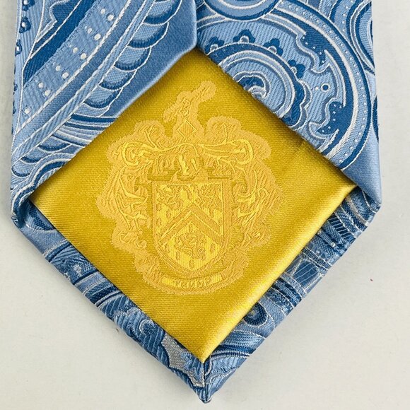 President Donald J Trump Signature Collection Paisley Necktie Tie 100% Silk - Picture 5 of 5